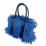 2025 Solid Color Plush Simple Casual Large Capacity Tote Bag Crossbody Handbag HES-436