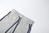 Stylish and Casual Zip-up Long-sleeved Top and Trousers Set ZJQD-84571