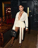 Sexy Cardigan Openwork Tie-up Long-sleeved Dress XS-1236