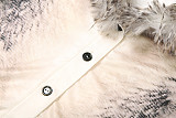 New Slim Fit V-Neck Fur Collar Long-Sleeved Cardigan and High-Waisted Bodycon Skirt Set SXE-84126