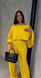 Autumn/Winter Elegant Casual Raglan Sleeve Pants Set RC-3350