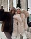 Autumn/Winter Eco-friendly Faux Fur Collar Jacket ZNFR-1175