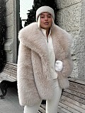 Autumn/Winter Eco-friendly Faux Fur Collar Jacket ZNFR-1175
