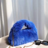 2025 Autumn/Winter New Style Faux Fox Fur Handbag/Crossbody Bag RS-5791