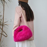 2025 Autumn/Winter New Style Faux Fox Fur Handbag/Crossbody Bag RS-5791