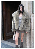 Autumn/Winter Faux Fur Fox Fur Eco-friendly Short Jacket Coat ZNFR-20258