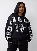New Fashionable Cartoon Crew Neck Long Sleeve Sweatshirt FC-1410