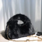 2025 Autumn/Winter New Style Faux Fox Fur Handbag/Crossbody Bag RS-5791