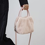 2025 New Versatile Faux Mink Fur Plush Handbag RS-W618