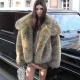 Autumn/Winter Faux Fur Fox Fur Eco-friendly Short Jacket Coat ZNFR-20258