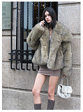Autumn/Winter Faux Fur Fox Fur Eco-friendly Short Jacket Coat ZNFR-20258