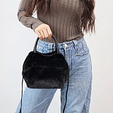 2025 New Versatile Faux Mink Fur Plush Handbag RS-W618