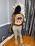 New Autumn/Winter Knitted Hand-Crossed Ribbed Zipper Jacket CM-9536
