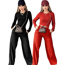 Fashionable Casual Sportswear Long-sleeved Two-piece Set YH-9020 Fashionable Casual Sportswear Long-sleeved Two-piece Set YH-9020