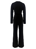 Fashionable Casual Sportswear Long-sleeved Two-piece Set YH-9020