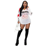 Fashionable Mesh Loose Casual T-shirt Street Style Long Sports Top ASL-6811