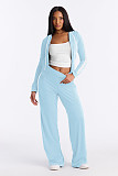 Stylish Color-blocked Hooded Two-piece Set YD-8843