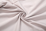 Sexy Plush Patchwork High-waisted Slim-fit Solid Color Jumpsuit SXE-85204