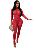 Sexy See-through Tight-fitting Silky Glossy Seamless High-elastic Bodysuit PMR-822