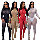 Sexy See-through Tight-fitting Silky Glossy Seamless High-elastic Bodysuit PMR-822