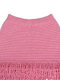 Stylish Collared Tassel Knit Cardigan and Pencil Skirt Set ZS-0349