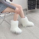 2025 Fashionable Faux Tank Wool Short Snow Boots RS-5000