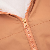 Autumn/Winter Zippered Collared Lambswool Vest with Pockets and A Slim Fit Outerwear Top XYWL-25TP403