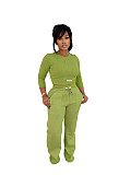 Stylish Autumn/Winter Solid Color Comfortable Sporty Casual Hoodie Set PMR-824