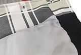 Stylish Plaid Print Thickened Korean Velvet Patchwork PU Leather Baseball Jacket CM-9535