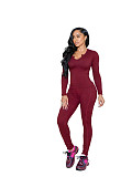 Autumn/Winter Fitted Elastic Yoga Wear Home Wear Casual Sports Set CM-9545