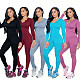 Autumn/Winter Fitted Elastic Yoga Wear Home Wear Casual Sports Set CM-9545