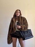 Autumn/Winter Women's Fur Coat Elegant and Warm Short Jacket ZNFR-88578