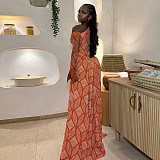Stylish Pleated One-shoulder A-line Dress With Long Sleeves JY-303709