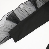 2025 New Arrival Off-Shoulder Pleated Ruffle Long Dress for Parties CYA-902050