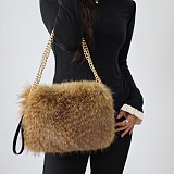 2025 Autumn/Winter New Collection Plush Clutch/Crossbody Bag RS-0010