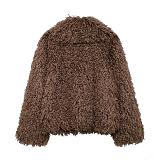 2025 Fashion Faux Fur Teddy Bear Coat/Jacket ZNFR-95584