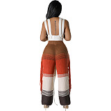 2025 Fashionable Casual Personalized Tassel Knit Wide-Leg Pants ALS-1090