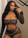 Sexy Printed Strapless Crop Top Shorts and Jacket Set XS-1911