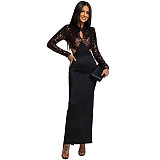 Sexy Hollow-out Sequined Bodycon Dress For Women CYA-902172