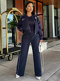 2025 Fashion Fleece-Lined Zippered Embroidered Baseball Jacket/Sweatshirt RS-25061