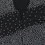 Sexy Rhinestone Embellished Backless Stretch Bodycon Sheer Dress NY-3352