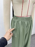 Stylish Vintage French Embroidered Shirt and Trousers Set QZ-7654