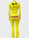 2026 Retro Waist Cinching Slimming Spice Girl Long Sleeved Trouser Set FC-1430