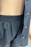Stylish Casual Shirt and Trousers Two-piece Set QZ-3202