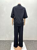 Stylish Casual Shirt and Trousers Two-piece Set QZ-3202