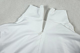 Sexy Hollow-out Solid Color Flared Long-sleeved Jumpsuit JY-006299