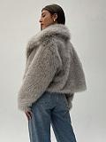 Autumn/Winter Faux Fur Short Fox Fur Coat ZNFR-395