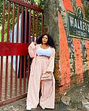 Stylish Casual Long-sleeved Shirt and Trousers Two-piece Set QZ-7365