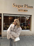 2025 Winter New Collection: Fluffy Stand-Collar Faux Fur Short Jacket ZNFR-33519