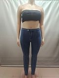 Stylish and Casual Washed Stretch Denim Jeans RS-A50821